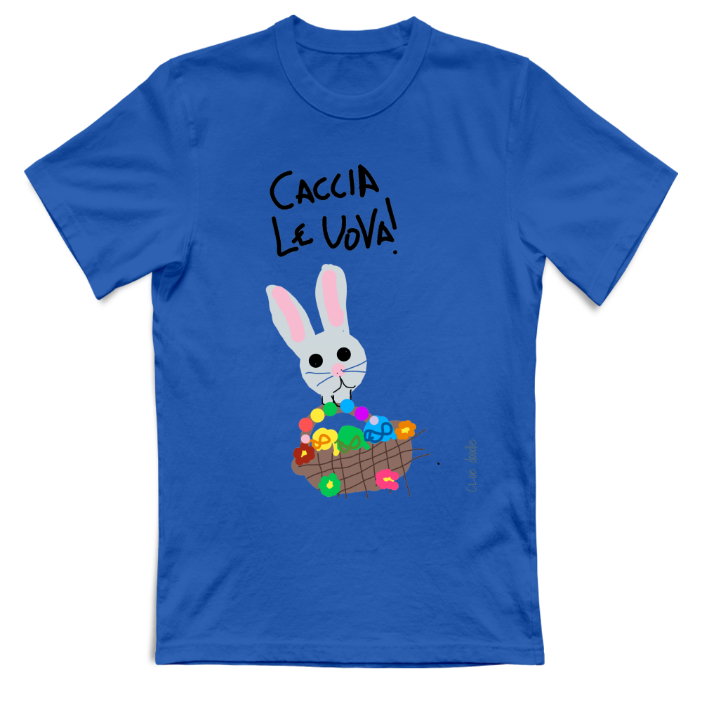 T-Shirt Bambino Caccia le uova