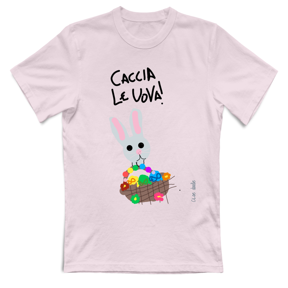 T-Shirt Bambino Caccia le uova