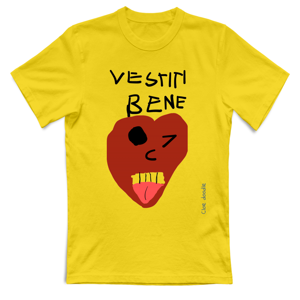 T-Shirt Unisex Vestiti bene
