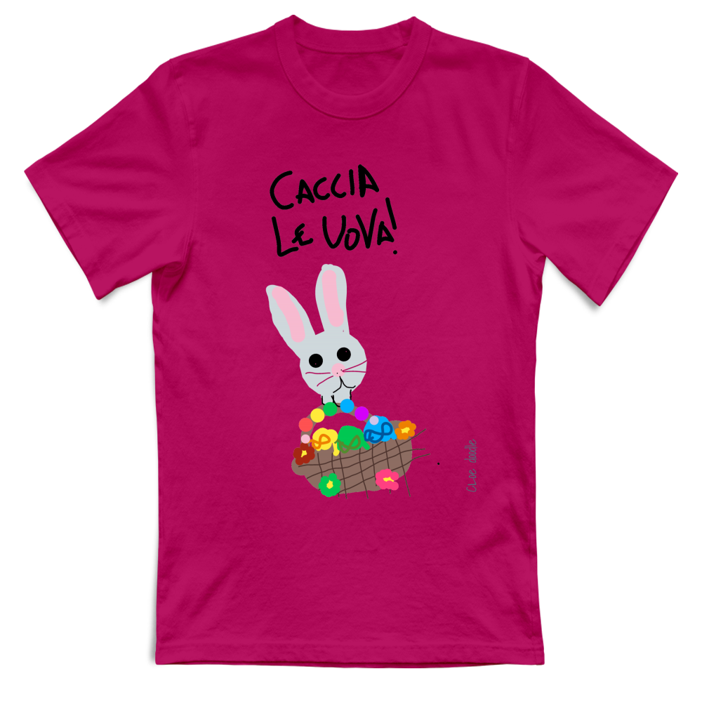 T-Shirt Bambino Caccia le uova